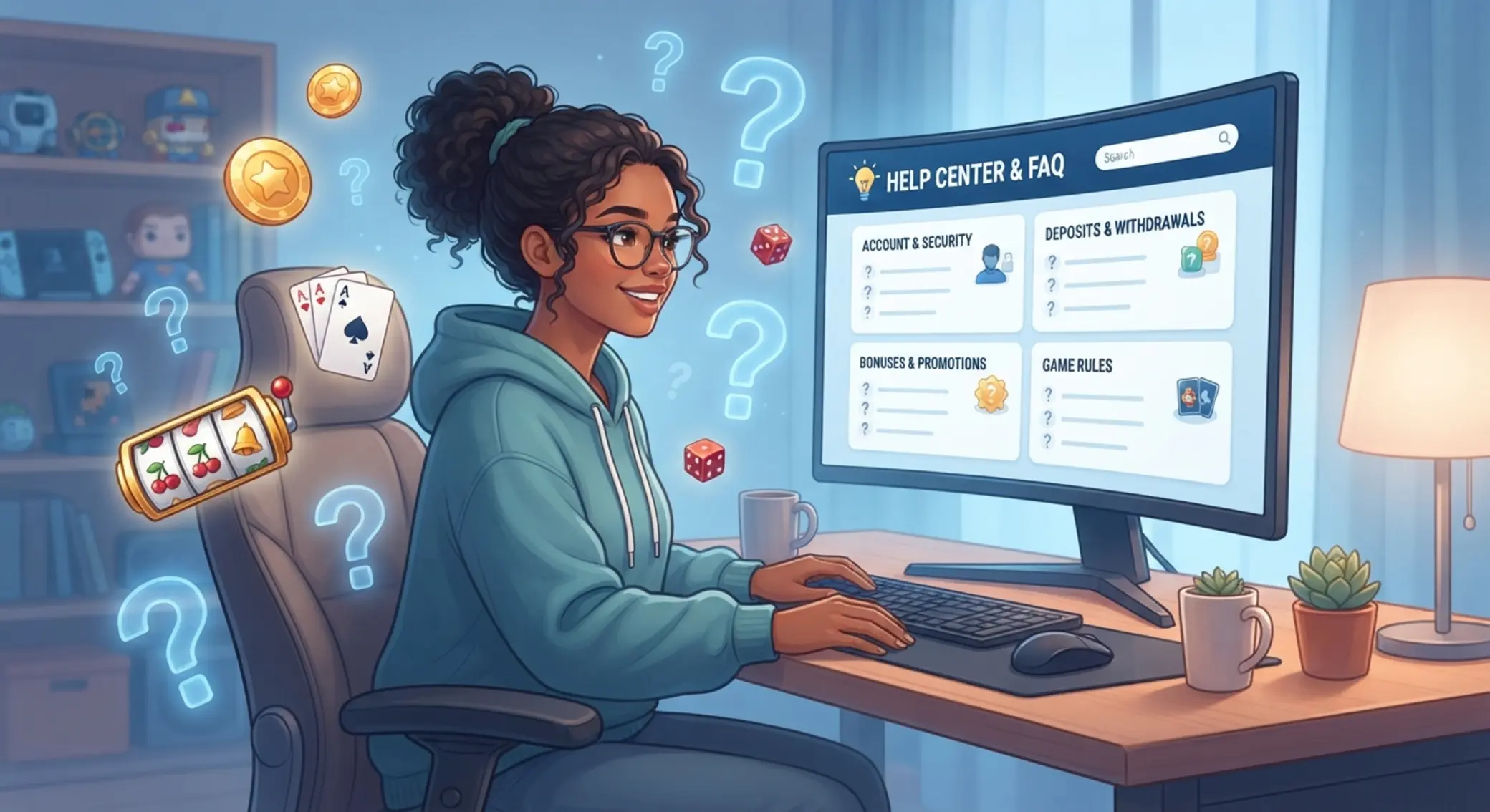 Ilustracja FAQ o Big Bass Bonanza