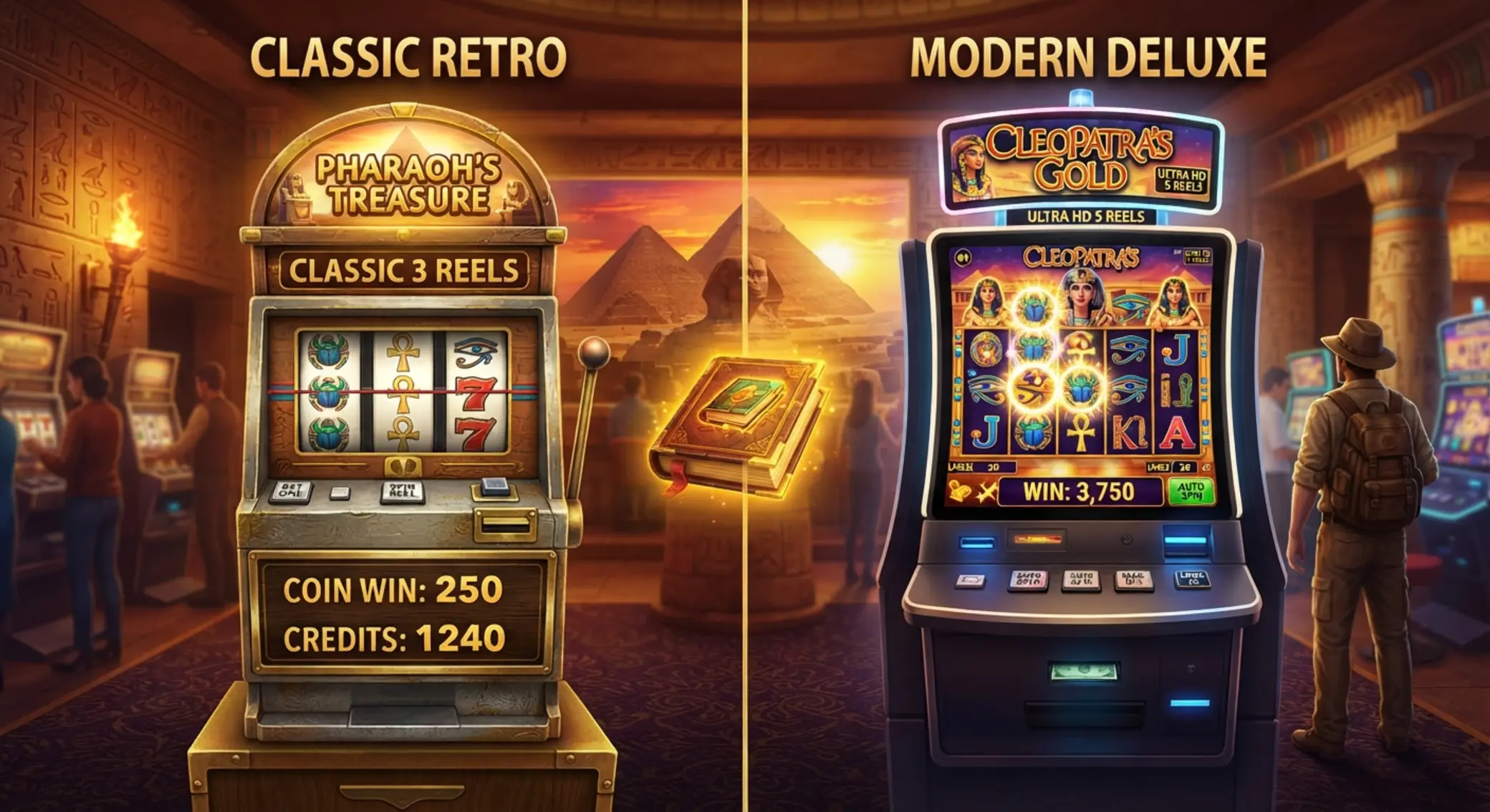 Porównanie Book of Ra Classic i Deluxe