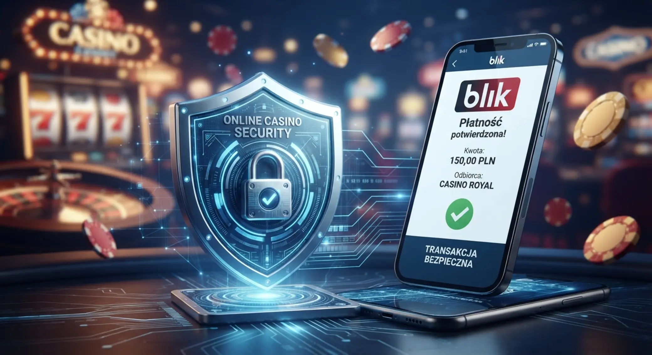 Ochrona płatności BLIK w kasynie Bezpieczeństwo płatności BLIK w kasynie online